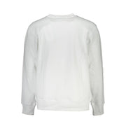 Calvin Klein White Cotton Men's Sweatshirt