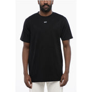 Off-White Black Cotton ARROW Crew-neck T-shirt
