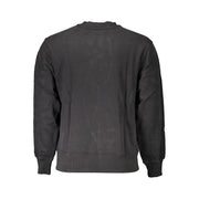 Calvin Klein Black Cotton Men Sweatshirt