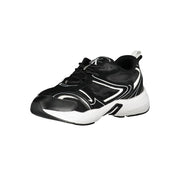 Calvin Klein Black Polyurethane Men's Sneaker
