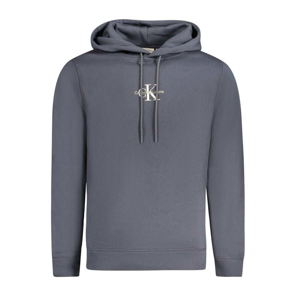 Calvin Klein Blå Bomuld Trøje Til Herrer Med Komfort