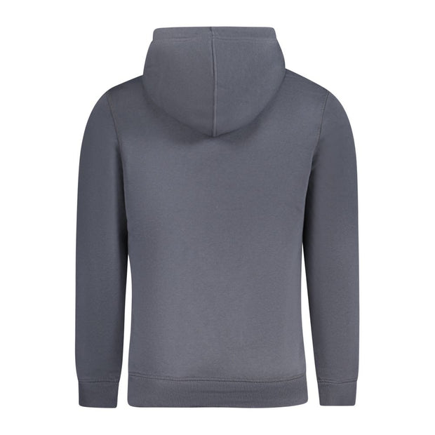 Calvin Klein Blu Cotton Men Sweatshirt