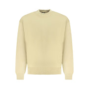 Hugo Boss Beige Cotton Men Sweater