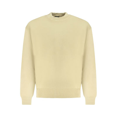 Hugo Boss Beige Cotton Men Sweater