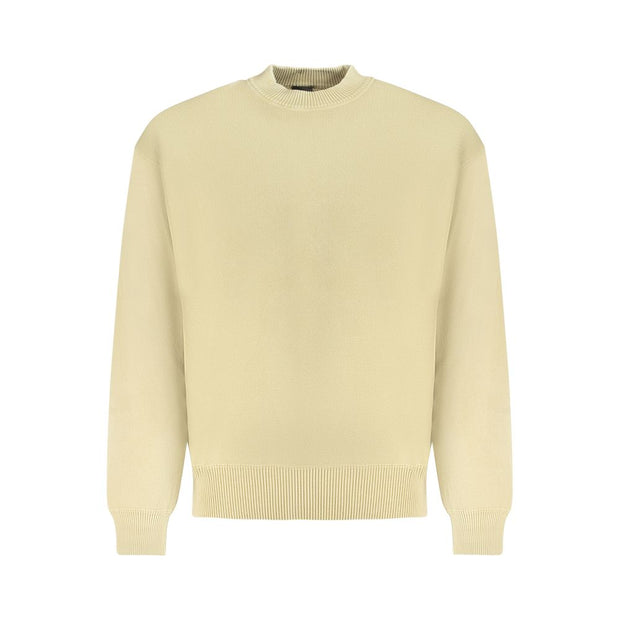 Hugo Boss Beige Cotton Men Sweater