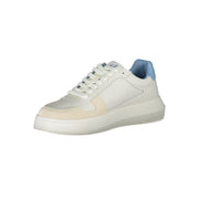Calvin Klein Bianco Leather Mens Sneaker