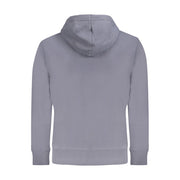 Calvin Klein Blue Cotton Men's Hooded Sweatshirt