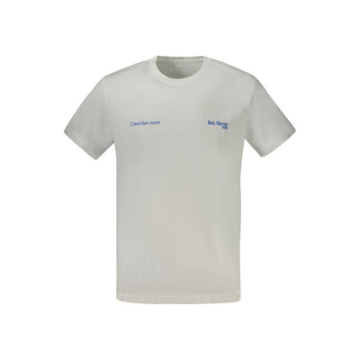 Calvin Klein Bianco Cotton Men's T-Shirt
