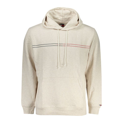Tommy Hilfiger Beige Hættetrøje Regenerativt Bomuld Herre