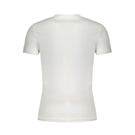Calvin Klein Hvid Bomuld T Shirt Med Regenerativ Bomuld