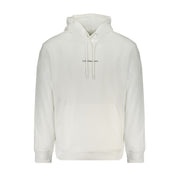 Calvin Klein White Cotton Men's Sweatshirt