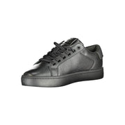 Calvin Klein Black Polyurethane Men Sneaker