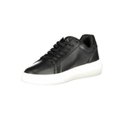 Calvin Klein Black Polyurethane Men Sneaker