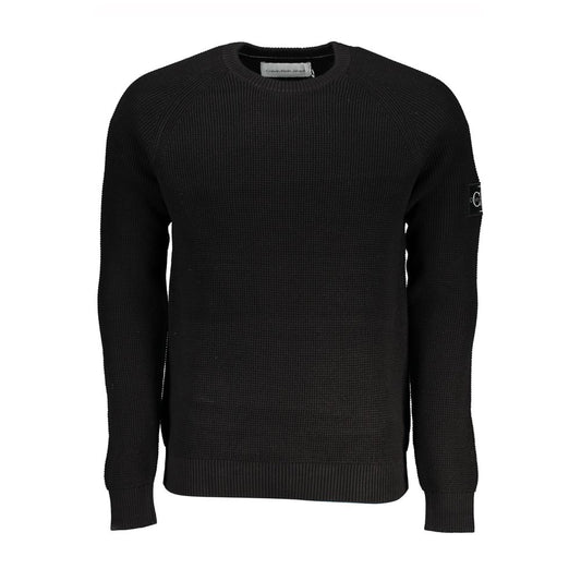 Calvin Klein Sleek Økologisk Bomuld Trøje Med Rund Hals