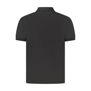 Calvin Klein Black Cotton Men Polo