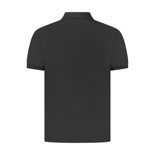 Calvin Klein Black Cotton Men Polo