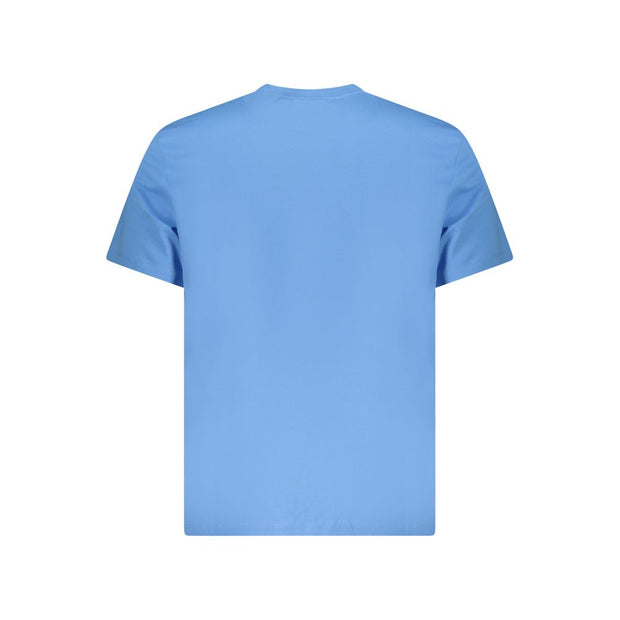 Calvin Klein Light Blue Cotton Men T-Shirt