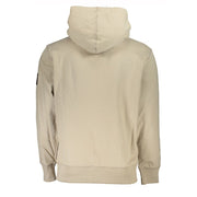 Calvin Klein Beige Cotton Men's Sweatshirt