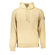 Calvin Klein Beige Cotton Men's Sweatshirt
