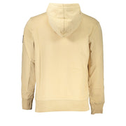 Calvin Klein Beige Cotton Men's Sweatshirt