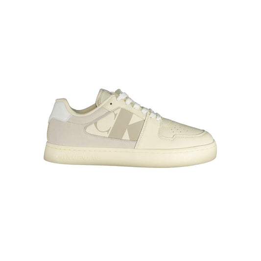 Calvin Klein Hvid Herre Sneaker Med Aftagelig Indersål