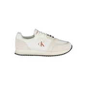Calvin Klein White Leather Men Sneaker