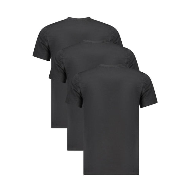 Calvin Klein Black Cotton Mens T-Shirt