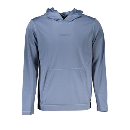 Calvin Klein Blå Polyester Hættetrøje Til Mænd Med Logo