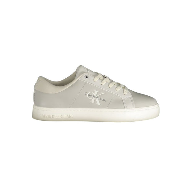 Calvin Klein Grigio Polyurethane Men's Sneaker