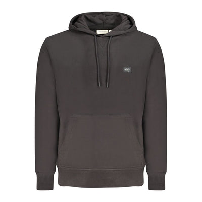 Calvin Klein Black Cotton Men's Hoodie