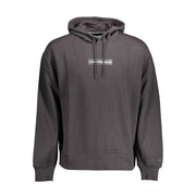 Calvin Klein Black Cotton Men's Hoodie