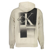 Calvin Klein Beige Cotton Men's Sweatshirt