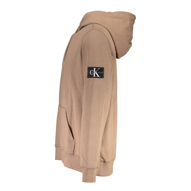 Calvin Klein Marrone Cotton Mens Sweatshirt