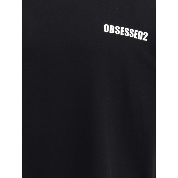 Dsquared² Black Cotton T-Shirt