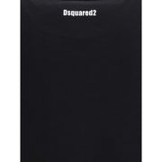 Dsquared² Black Cotton T-Shirt