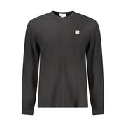 Calvin Klein Black Cotton Men's Long Sleeve Shirt