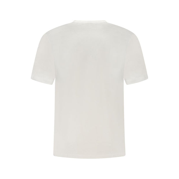 Calvin Klein White Cotton Men T-Shirt