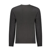 Calvin Klein Black Cotton Men's Long Sleeve Shirt