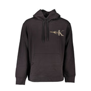 Calvin Klein Black Cotton Men's Hoodie