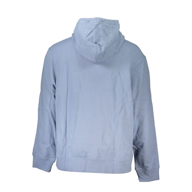 Calvin Klein Azzurro Cotton Men Sweatshirt