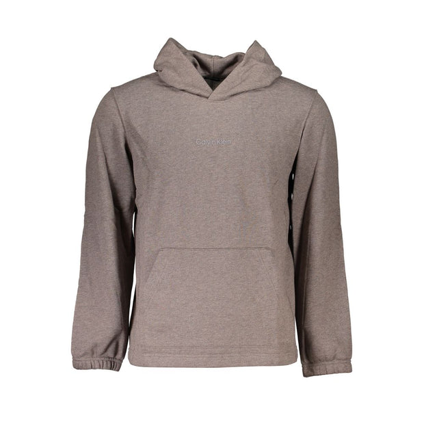 Calvin Klein Marrone Cotton Men's Sweatshirt