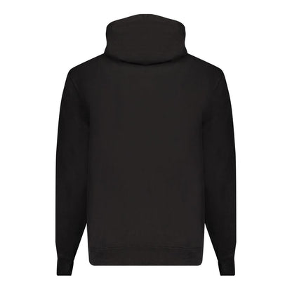 Calvin Klein Sort Bomuld Hættetrøje Til Mænd Med Logo