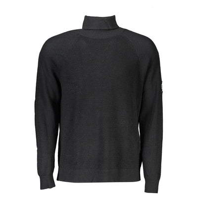 Calvin Klein Black Wool Mens Sweater