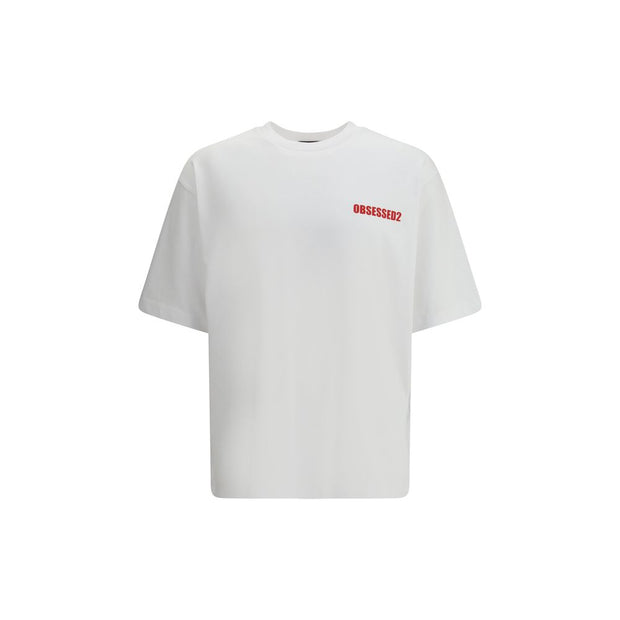 Dsquared² White Cotton T-Shirt - Le schmidt