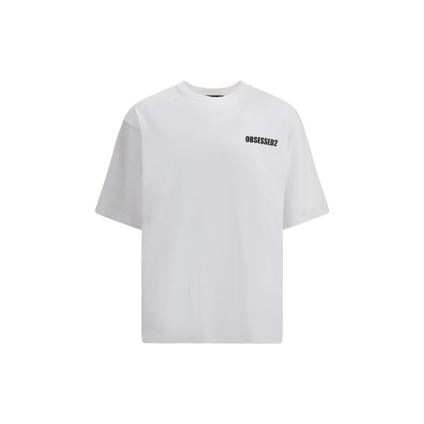 Dsquared² White Cotton T-Shirt - Le schmidt