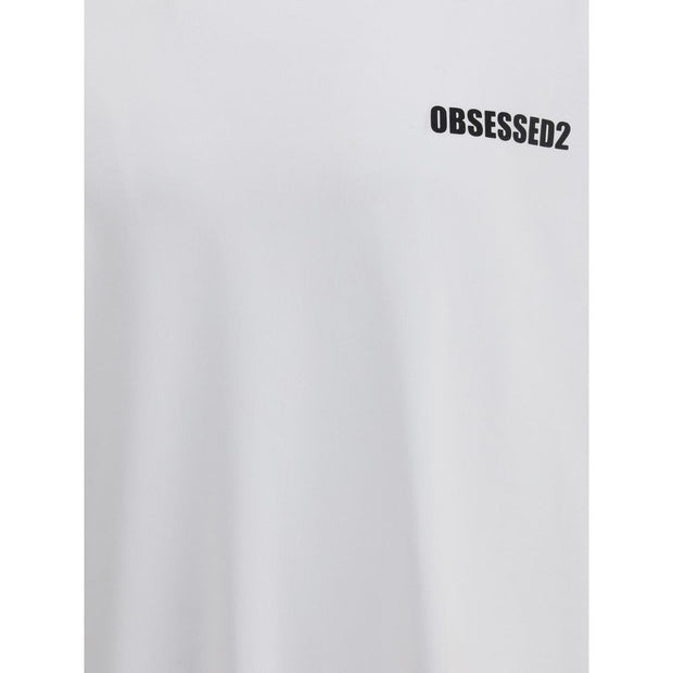 Dsquared² White Cotton T-Shirt - Le schmidt