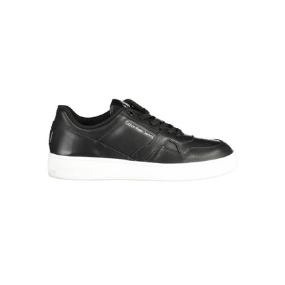 Calvin Klein Sort Polyester Sneaker Hverdagskomfort