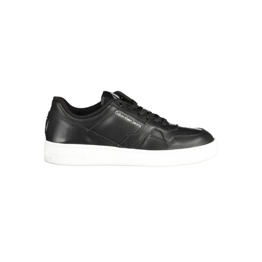 Calvin Klein Sort Polyester Sneaker Hverdagskomfort