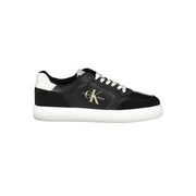 Calvin Klein Nero Polyester Men Sneaker