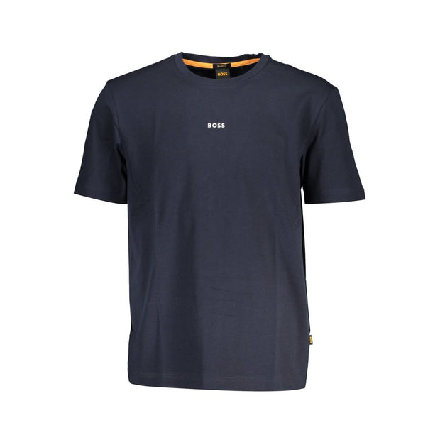 Hugo Boss Blue Organic Cotton Men's T-Shirt